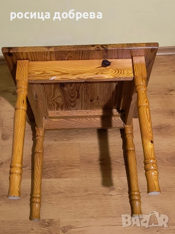 Детски комплект от естествено дърво (чам) - масичка и столче - 38 евро за комплекта , снимка 5 - Играчки за стая - 54211923