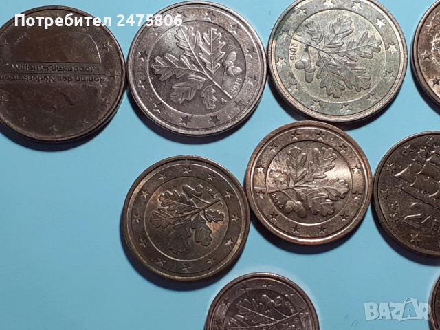 Колекционерски монети Лот от 20 броя - 1-2-5 евро цента- Различни години - различни държави, снимка 12 - Нумизматика и бонистика - 53583319