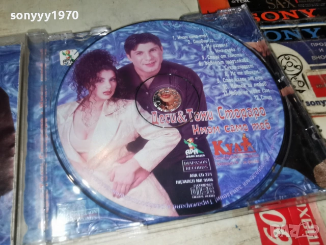 ДЕСИ & ТОНИ СТОРАРО-ОРИГИНАЛЕН ДИСК 2802262225, снимка 2 - CD дискове - 53661115