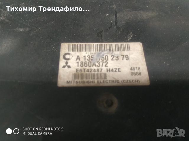 ECU компютър SMART, MITSUBISHI COLT 1.3, A 135 150 81 79, A1351508179, 1860A372 , E6T42487, H8ZE, снимка 3 - Части - 46520601