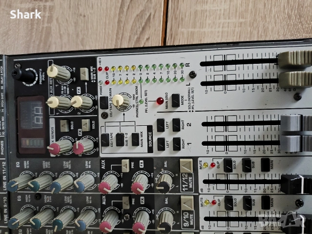 Миксер / Миш пулт Behringer Xenyx 1622FX, снимка 5 - Ресийвъри, усилватели, смесителни пултове - 53926045