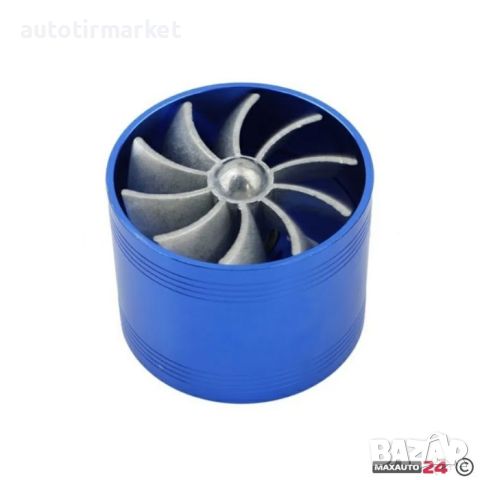 Турбо вентилатор за въздушен филтър - 8040 - син, снимка 1 - Аксесоари и консумативи - 46183542