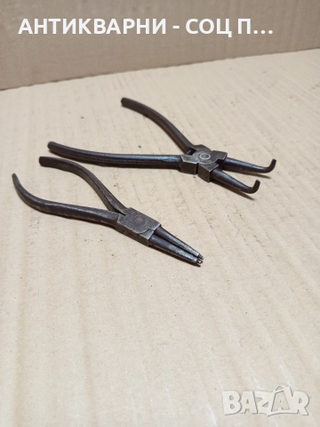 Комплект Соц Стари Зегер Клещи. , снимка 3 - Антикварни и старинни предмети - 52696850