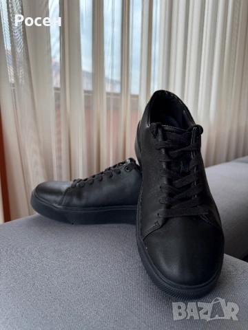 Черни кожени маратонки / кецове Calvin Klein, Номер 41