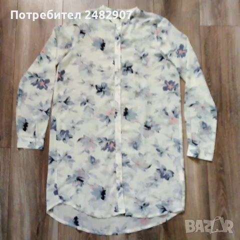 Дълга дамска риза/туника, снимка 4 - Туники - 50210392