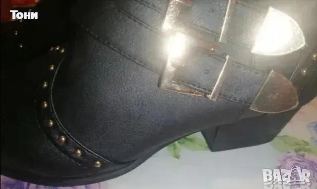 Нови Кожени Дамски Боти 38 , снимка 3 - Дамски боти - 53759773