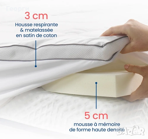 Mello Топ матрак 160/200  8см., снимка 2 - Матраци - 53518235