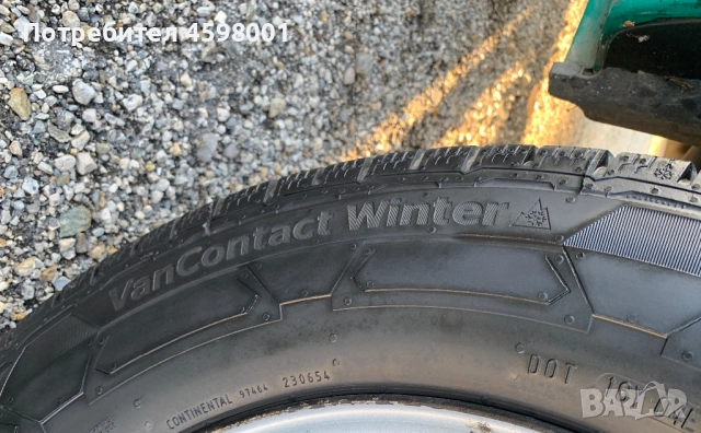 4бр.Нови Зимни Гуми Continental 235/65/16C DOT2624+Джанти 16цола 6x130 за Sprinter,Crafter, снимка 15 - Гуми и джанти - 52554649