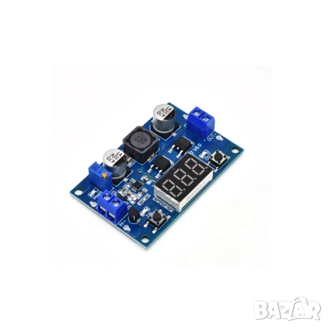 DC-DC повишаващ конвертор 3–35V към 3.5–35V с LED волтметър, снимка 5 - Друга електроника - 53909883