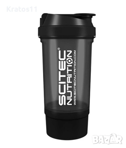 Шейкър - SCITEC Shaker Traveller / 500 ml. Black