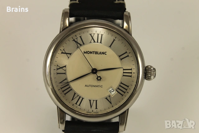 MONTBLANC MEISTERSTUCK Automatic Швейцарски Ръчен Часовник, снимка 4 - Мъжки - 53960274