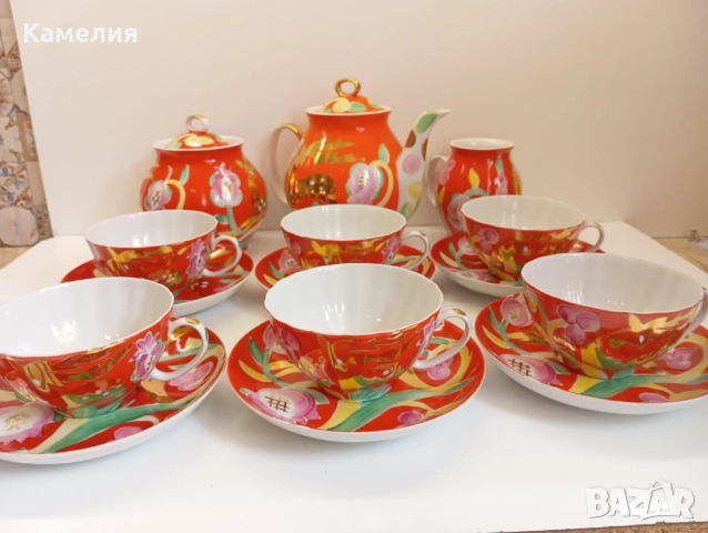 Руски порцелан , снимка 2 - Сервизи - 52635099