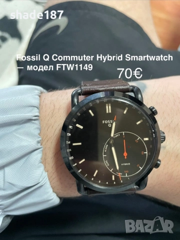Fossil Q Commuter Hybrid Smartwatch — модел FTW114