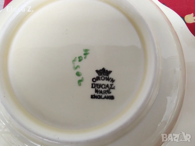 Crown Ducal антикварни купи от 20-те години, снимка 14 - Сервизи - 54076708