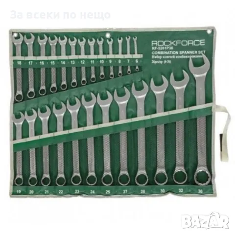 Комплект звездогаечни ключове 6 - 32 мм 24 части RockForce