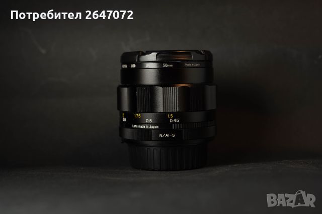 Voigtlander 58mm 1.4 SL II Nokton - Nikon, снимка 2 - Обективи и филтри - 46335017