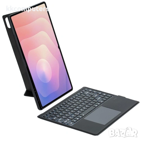 T930B-AS калъф с Bluetooth клавиатура, тъчпад и подсветка за Samsung Galaxy Tab S11 Ultra, снимка 4 - Калъфи, кейсове - 53721572