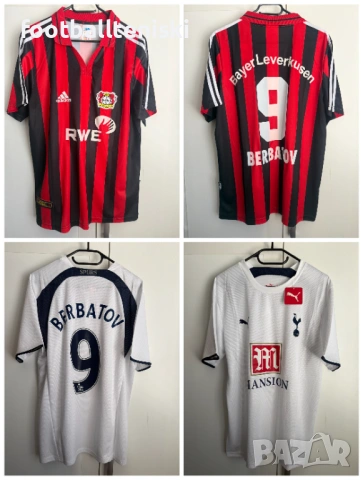 Футболни Тениски Penev Petrov Berbatov Stoichkov Maradona Barcelona Ronaldo, снимка 2 - Футбол - 54080703