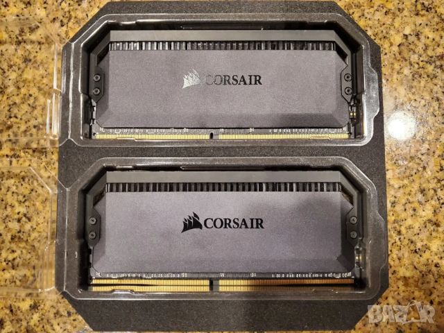 Corsair DOMINATOR PLATINUM RGB (2x16GB) DDR4 3466MHz , снимка 3 - RAM памет - 45197616