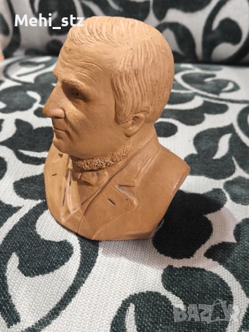 Теракота 1893 год. Рядка авторска антикварна скулптура., снимка 2 - Антикварни и старинни предмети - 53269380