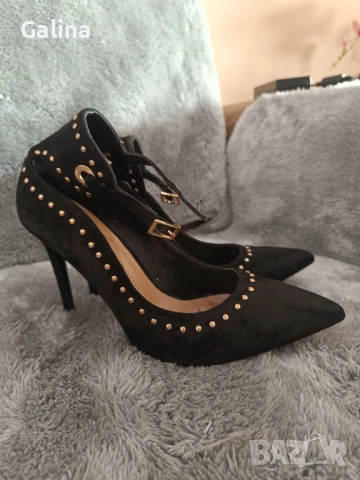 Обувки със ток, снимка 7 - Дамски обувки на ток - 52942345