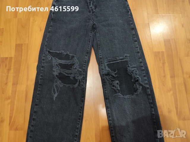 накъсани дънки на Pull&Bear , снимка 3 - Дънки - 53597642