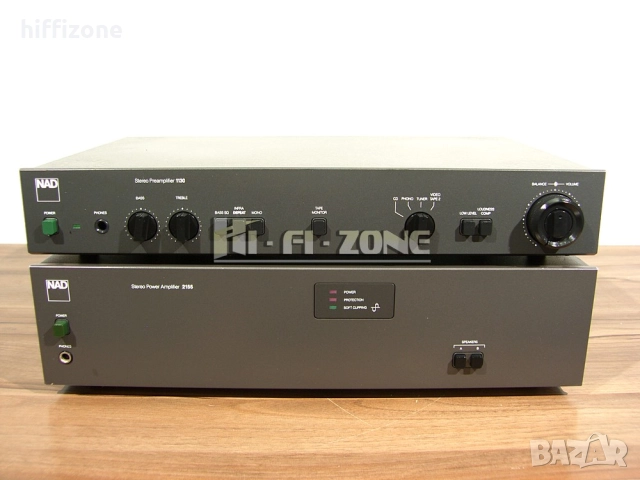 Комплект  NAD model 1130 / 2155 , снимка 2 - Ресийвъри, усилватели, смесителни пултове - 51606555