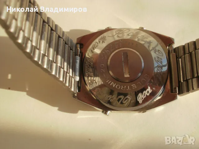 Buletronic Булетроник чисто нов български мъжки ръчен часовник , снимка 4 - Мъжки - 49963566