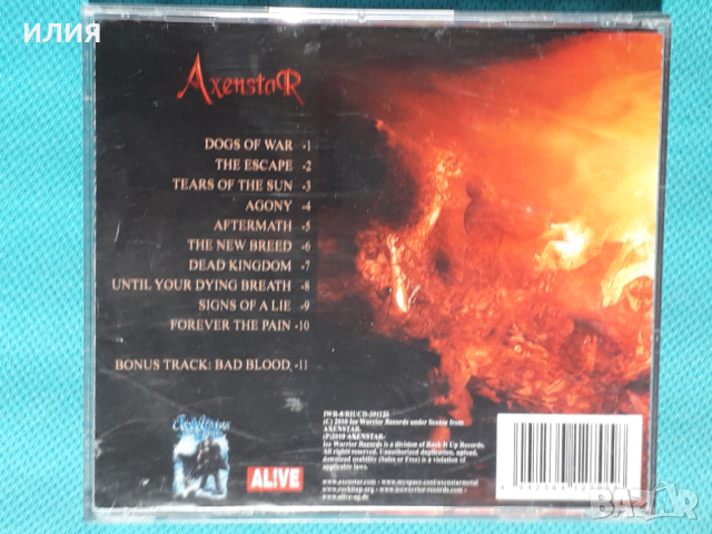 Axenstar-2010-Aftermath(Heavy Metal,Speed Metal)Sweden(like Dragonland), снимка 8 - CD дискове - 45062639