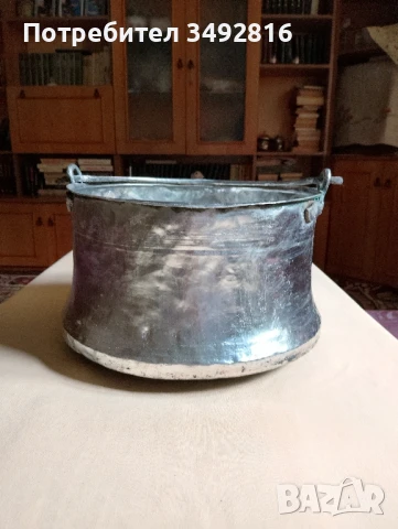 Много старо медно котле, снимка 2 - Антикварни и старинни предмети - 50919868