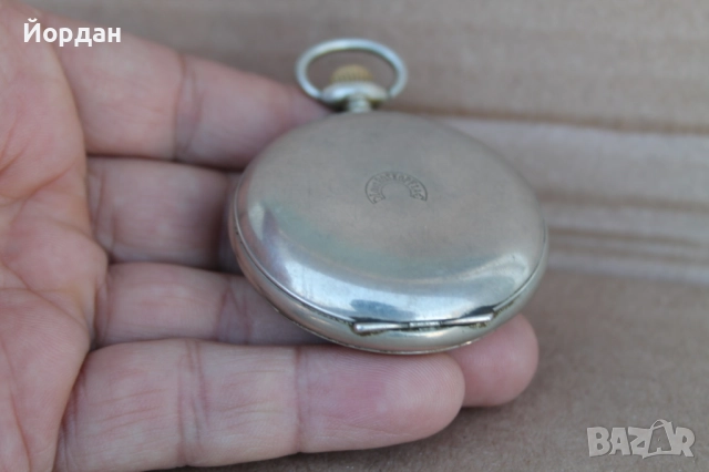 Швейцарски джобен часовник ''Roskoph'', снимка 5 - Джобни - 52653928