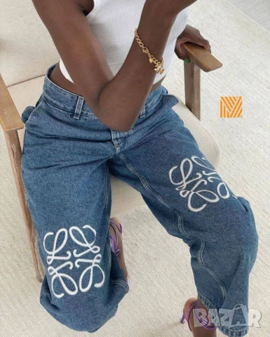 дамски комплект дънки и потник loewe, снимка 9 - Комплекти - 51428220