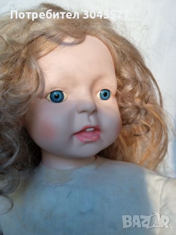 Кукла 65 см, винтидж, + дрехи, снимка 2 - Колекции - 46228902