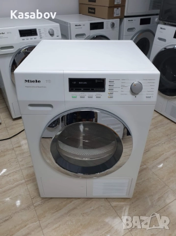 9кг Пара Miele Сушилня с термопомпа Миеле 12м Гаранция, снимка 6 - Сушилни - 52946037