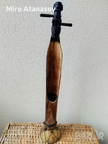 Африкански музикален инструмент , снимка 2 - Антикварни и старинни предмети - 53358312