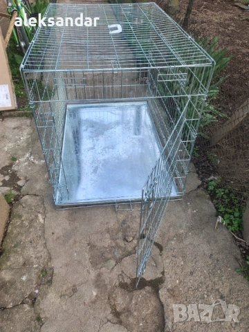 Голяма клетка сгъваема, снимка 4 - За кучета - 54044890