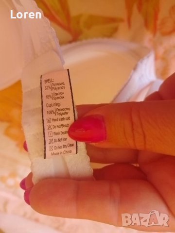 Бял сутиен М, снимка 7 - Бельо - 51384369