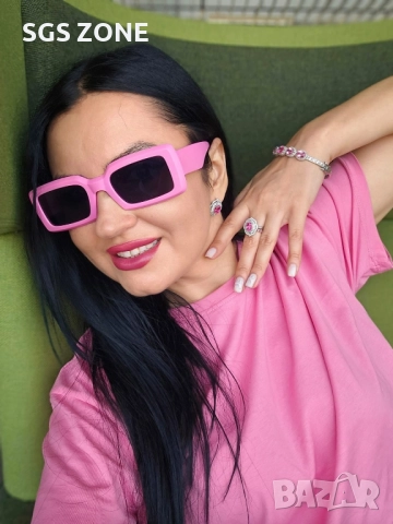 СРЕБЪРНА ГРИВНА С РОЗОВ ТОПАЗ, снимка 6 - Гривни - 52397645