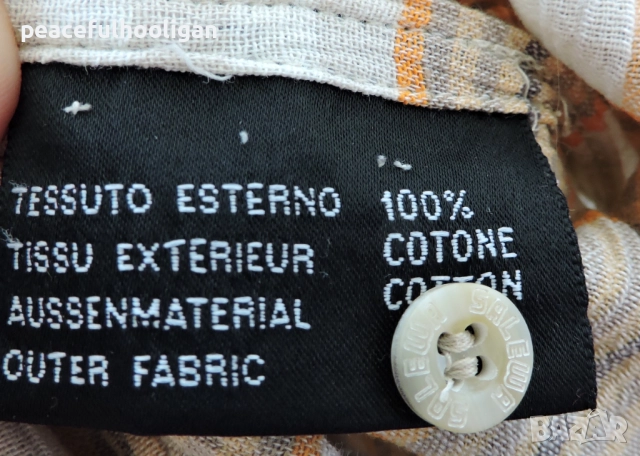 Salewa -страхотна мъжка карирана риза за туризъм с къс ръкав размер XL , снимка 11 - Ризи - 51475487