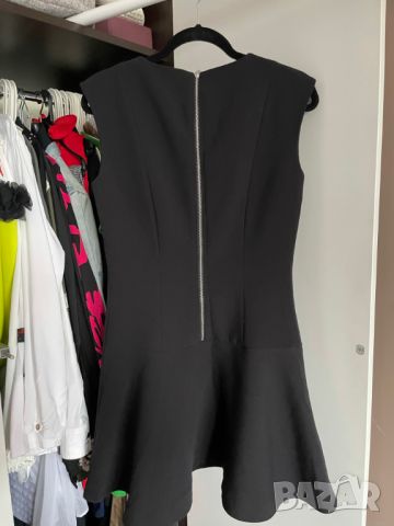 H&M Къса черна рокля, S-M, снимка 5 - Рокли - 45641324