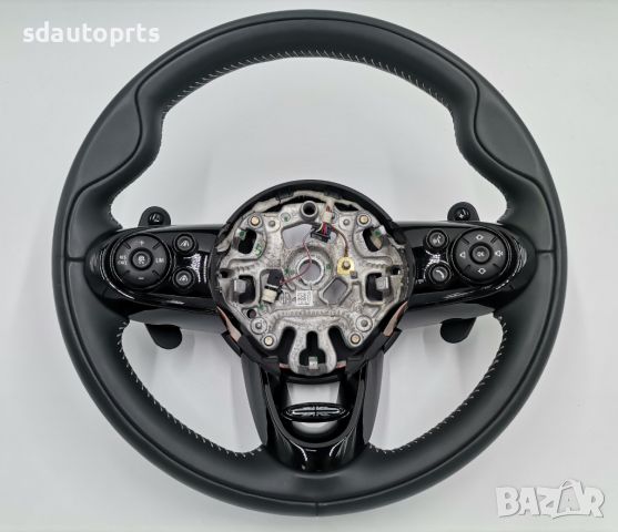 Черен Кожен Спортен Волан Mini F60 Countryman JSW COOPER S, снимка 1 - Части - 45941890