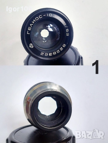 Обективи ГЕЛИОС / ЮПИТЕР-12 - на KIEV/CONTAX RF mount, снимка 2 - Фотоапарати - 54222481