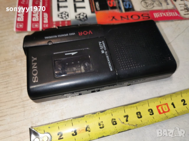 SONY M-527V ВНОС SWISS 1204261823LCHERY1, снимка 14 - Радиокасетофони, транзистори - 54174129