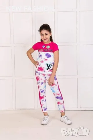 Детски Памучен Комплект ✨ Louis Vuitton , снимка 2 - Детски комплекти - 50436044
