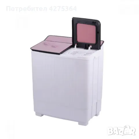 Пералня с двойна вана DC12V LP-XPB52, снимка 4 - Перални - 48890550