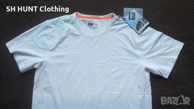 HELLY HANSEN Chelsea Evolution Work T-shirt размер L работна тениска W4-399, снимка 4 - Тениски - 52026150