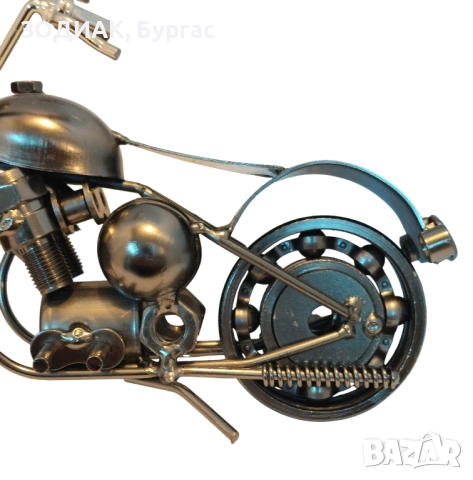 Метална Пластика - МОТОЦИКЛЕТ, снимка 3 - Декорация за дома - 24481156