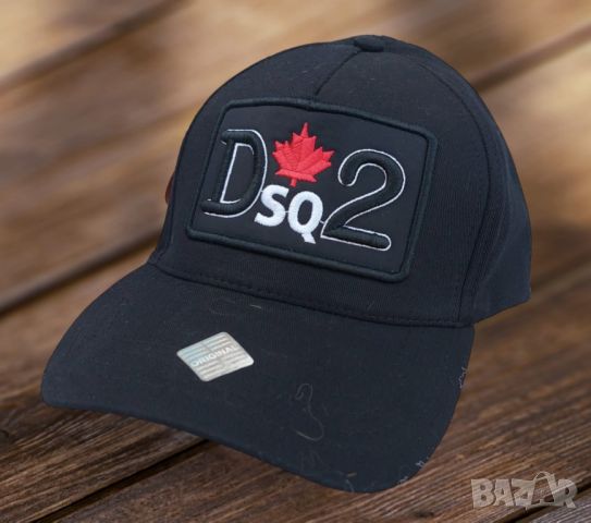 Dsquared 2 hats унисекс шапки с козирка, лого бродерия , снимка 3 - Шапки - 46500659