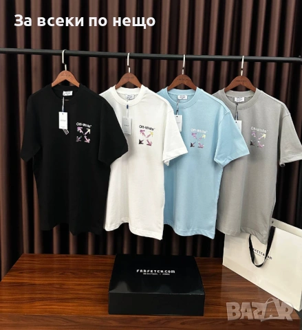 Off-White Мъжка Тениска👕Мъжка Блуза С Къс Ръкав Код Mens P.111, снимка 4 - Тениски - 53821806
