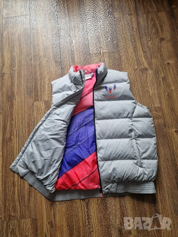 Страхотна мъжка пухена грейка ADIDAS MESSI , размер XL/ 2XL, снимка 10 - Якета - 53201999